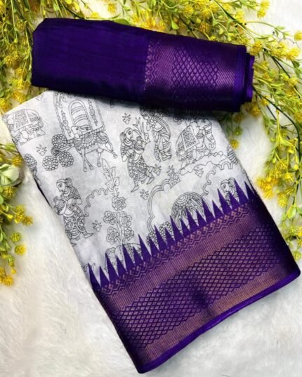 ✨Kalakriti Silk Saree ✨